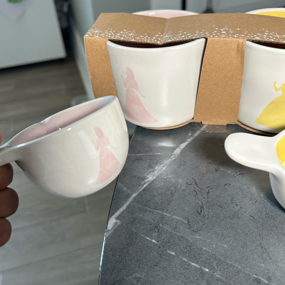 Rae Dunn Princess Measuring Cups and Cups Set - Picture 4 of 9
